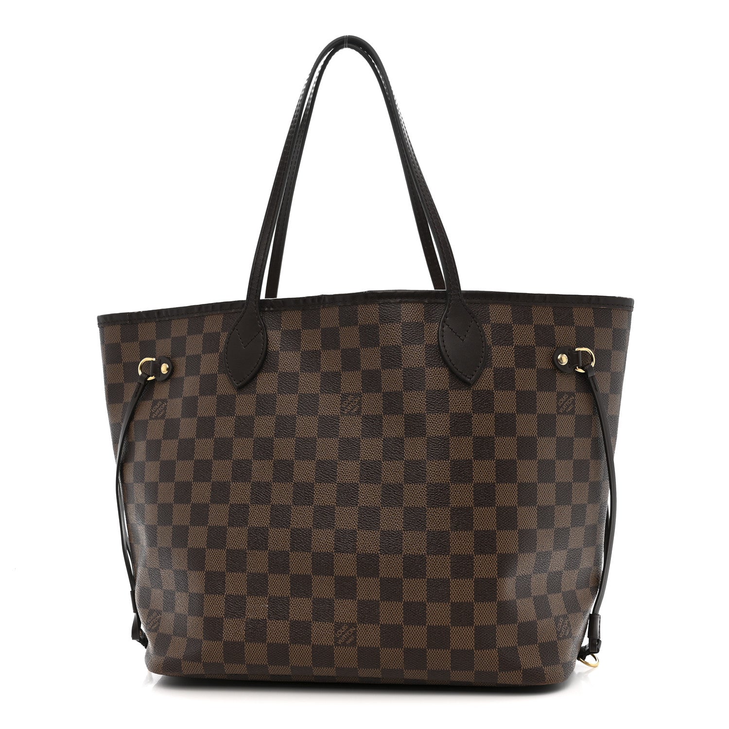 Damier Ebene Neo Neverfull MM Rose Ballerine