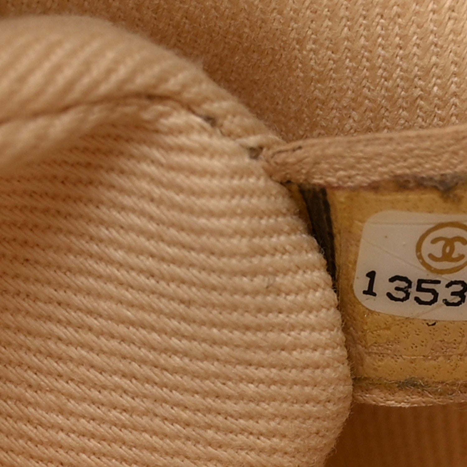 Tweed Nature Flap Dark Beige