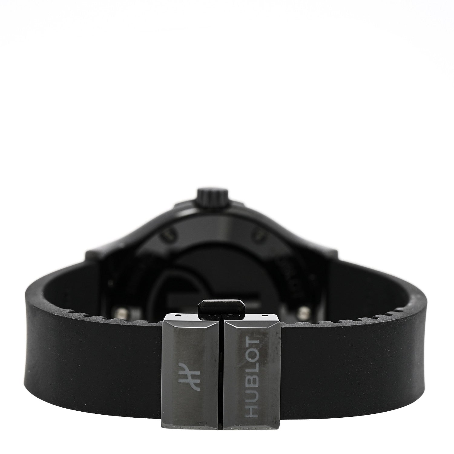 Ceramic Rubber 33mm Classic Fusion Black Magic Quartz Watch Black 581.CX.1270.RX.MDM