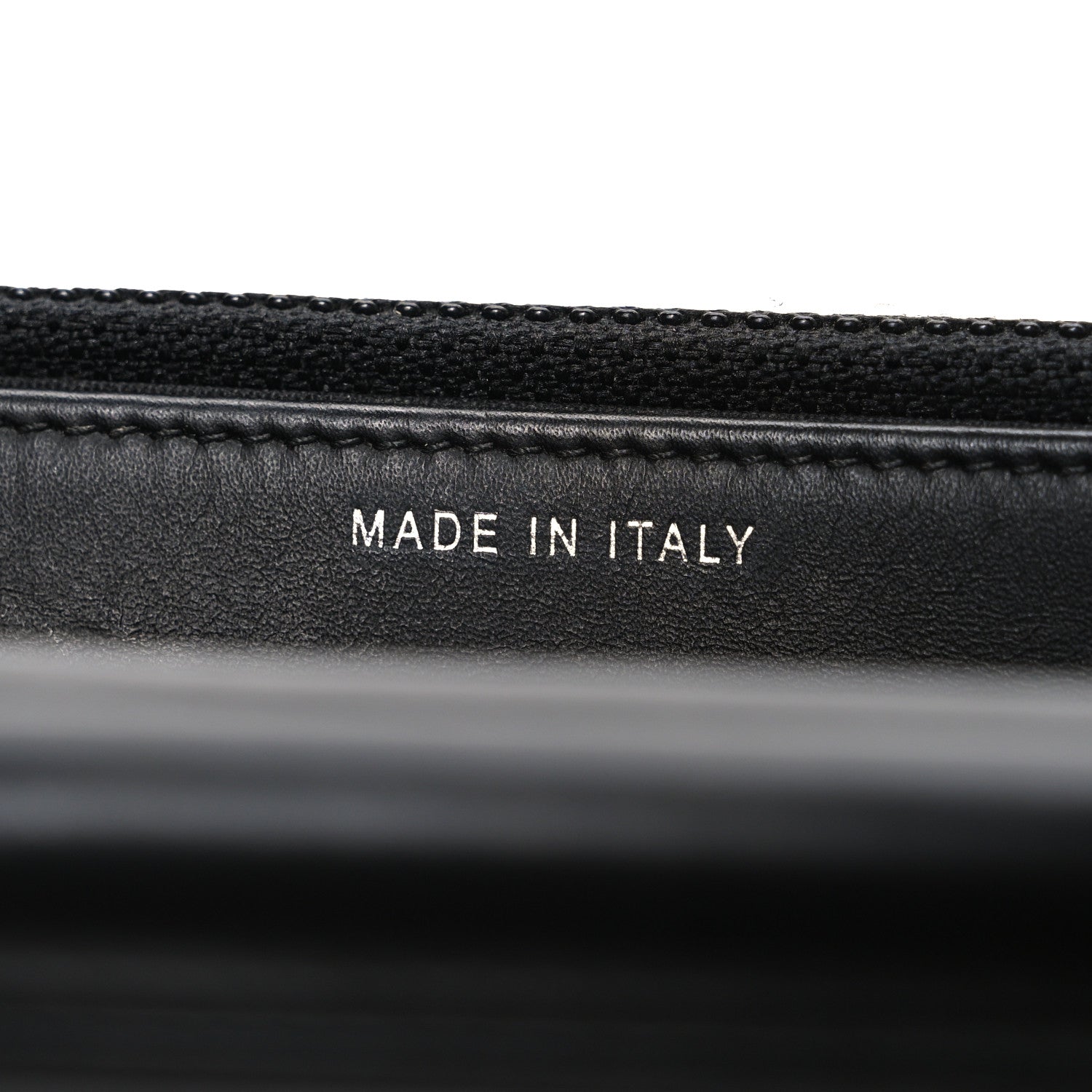 Lambskin Camellia Studded Wallet on Chain WOC Black