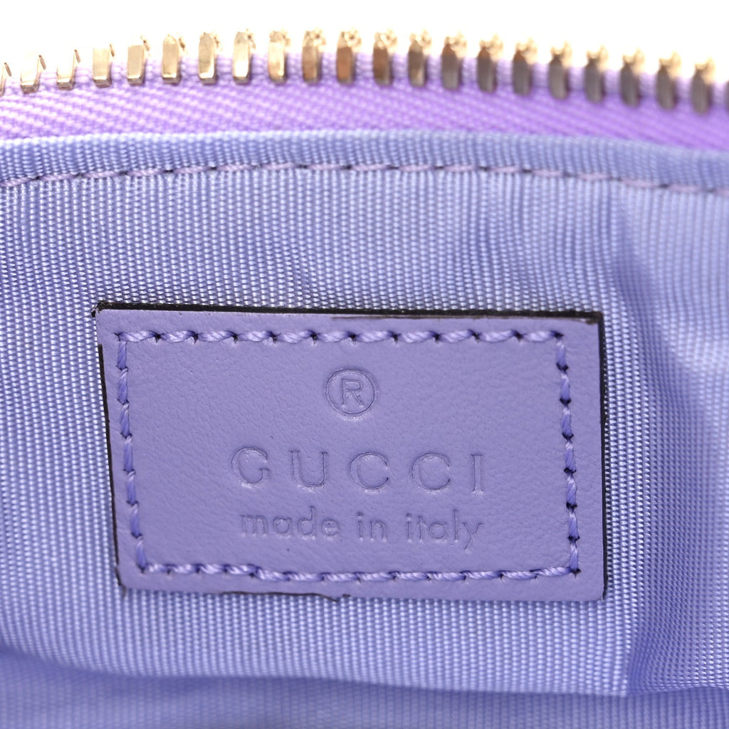 Denim GG Monogram Nano GG Marmont Vanity Bag Light Purple