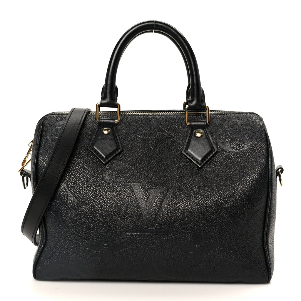 Empreinte Monogram Giant Speedy Bandouliere 25 Black