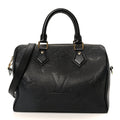 Empreinte Monogram Giant Speedy Bandouliere 25 Black