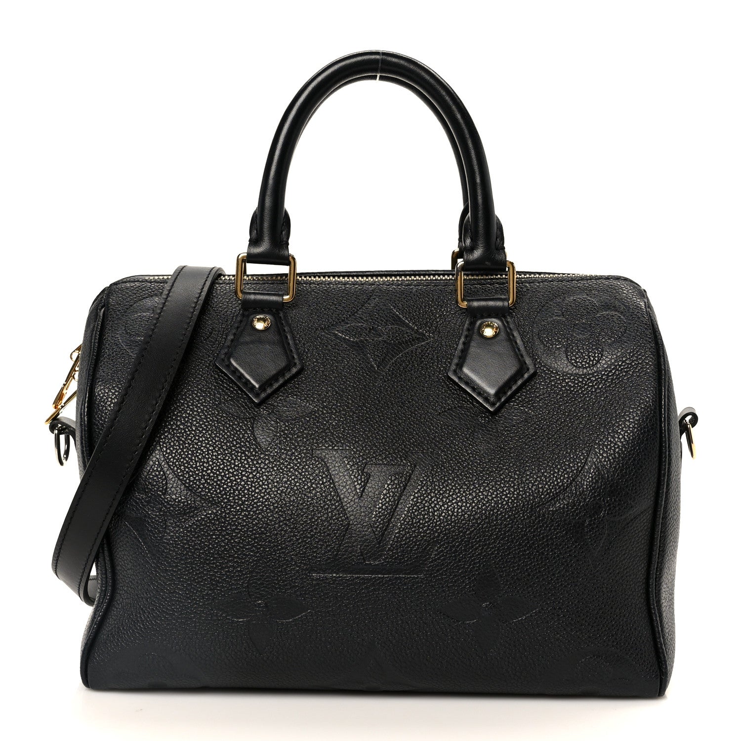 Empreinte Monogram Giant Speedy Bandouliere 25 Black