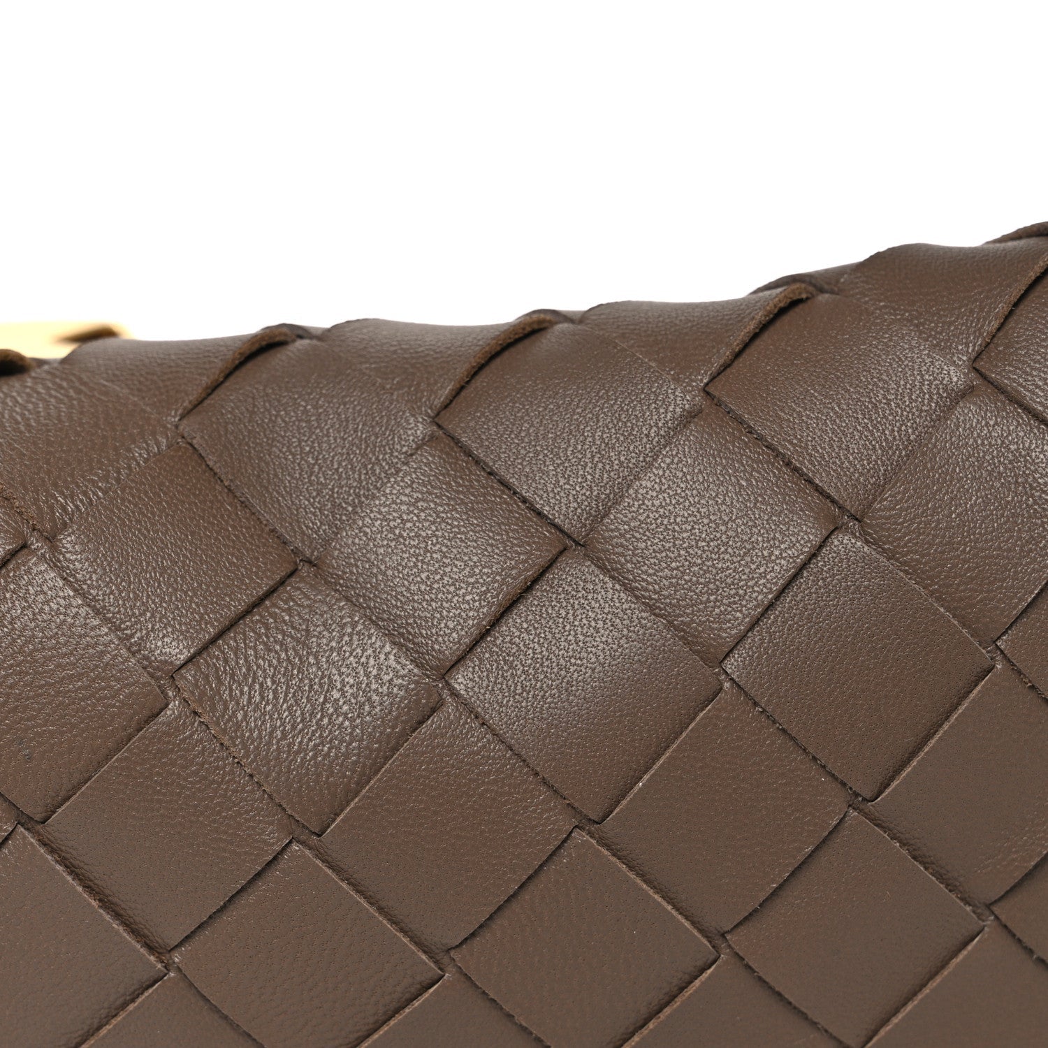 Nappa Intrecciato Mini Jodie Dark Taupe
