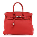 Togo BIRKIN 35 Rouge Pivoine