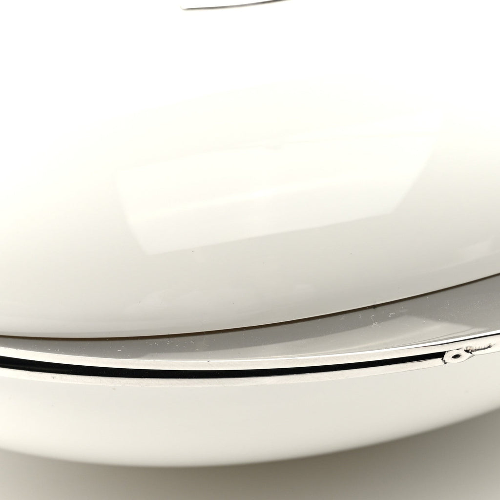 Resin CC Evening On The Moon Minaudiere White