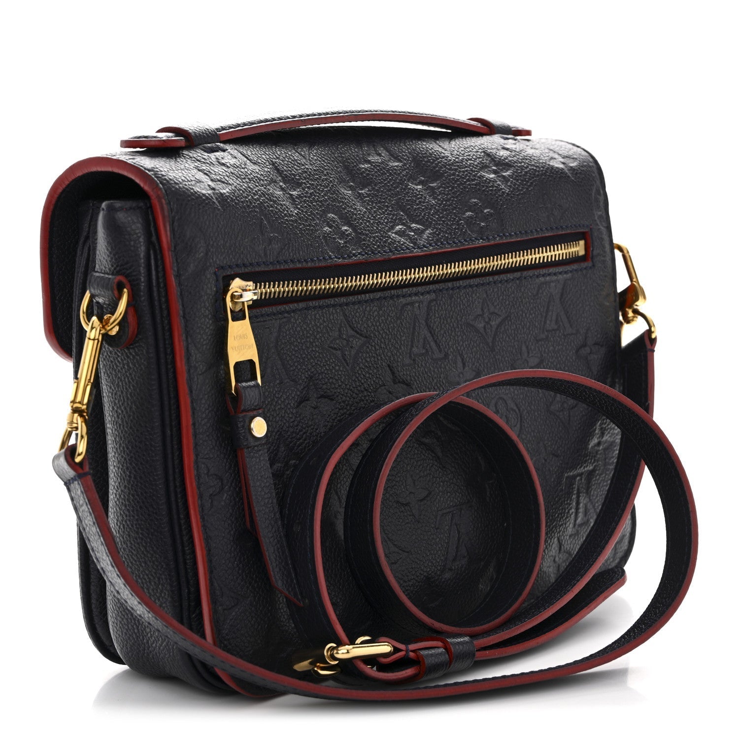 Empreinte Pochette Metis Marine Rouge