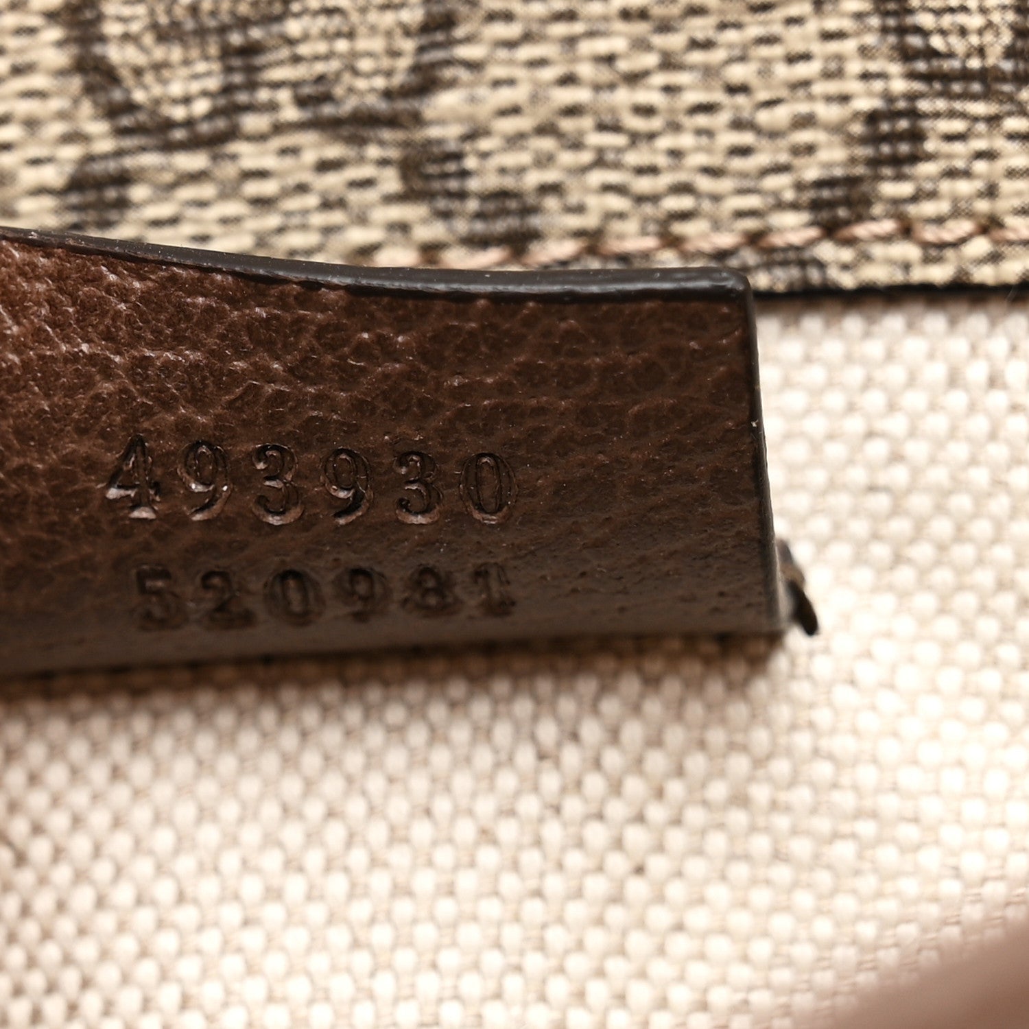 GG Supreme Monogram Neo Vintage Web Belt Bag Brown