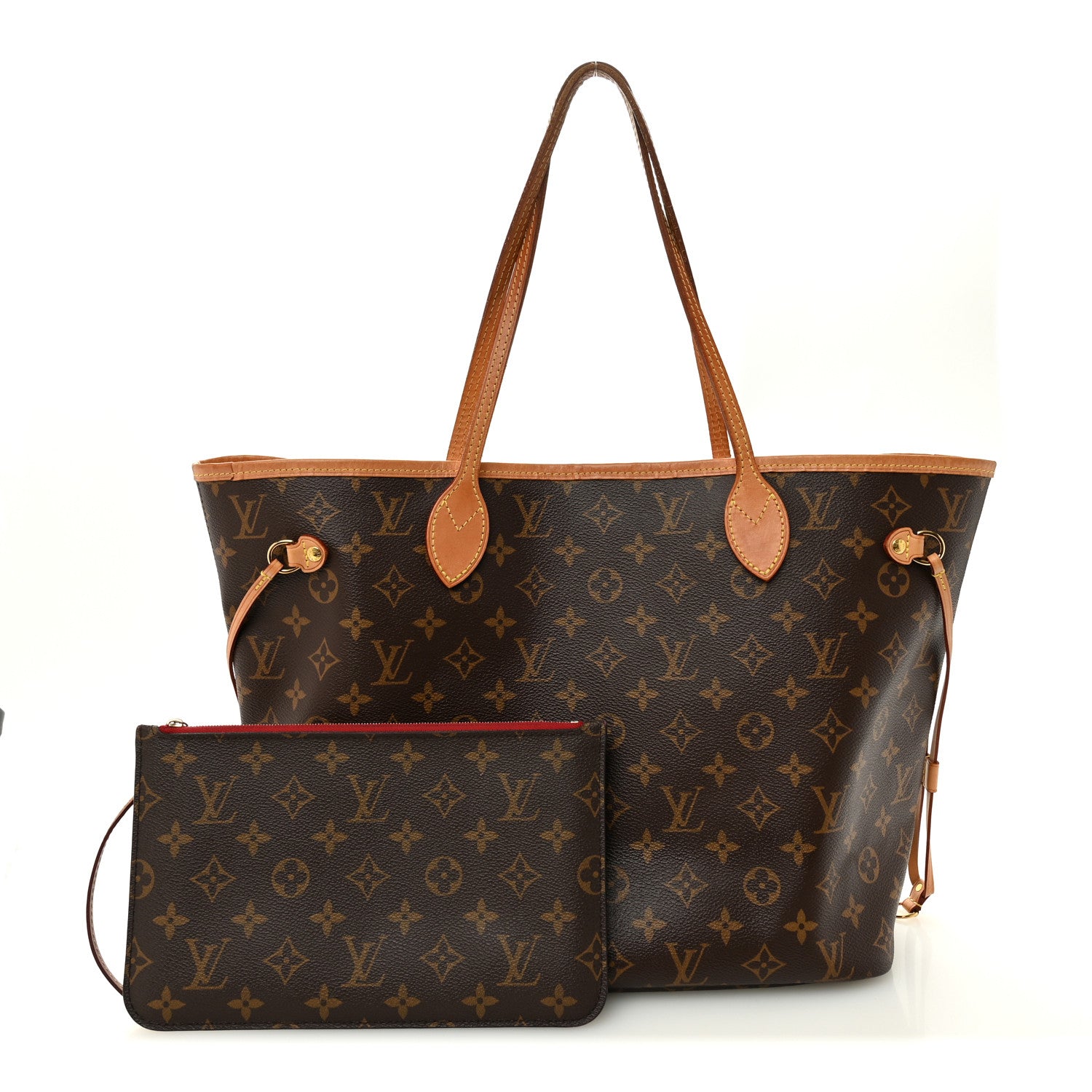 Monogram Neo Neverfull MM Cherry