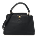 Taurillon Capucines PM Black