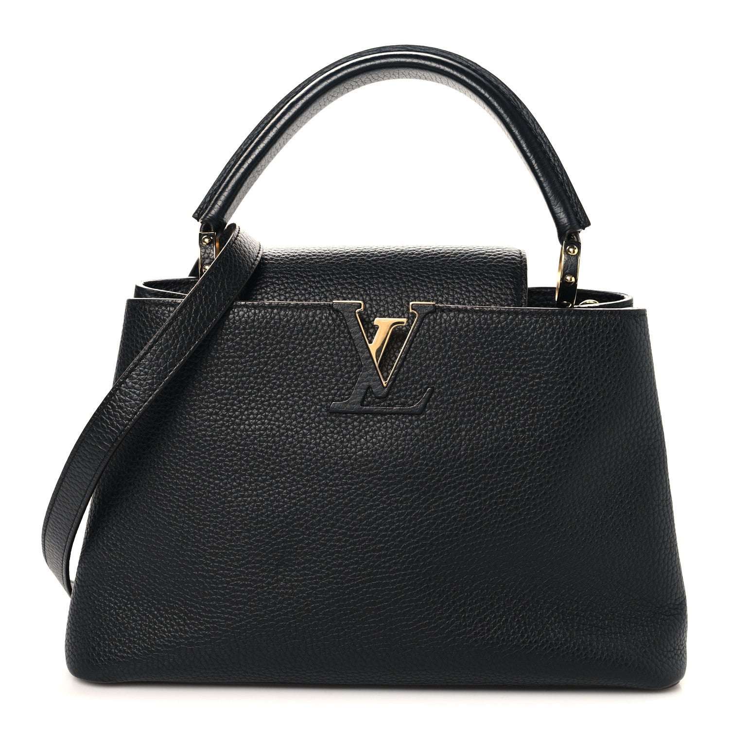 Taurillon Capucines PM Black