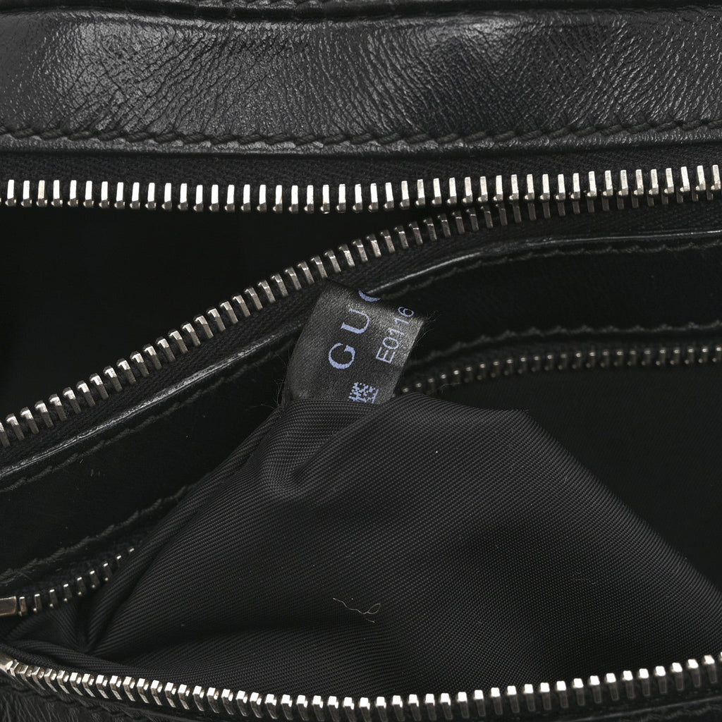 Guccissima Web Belt Bag Black