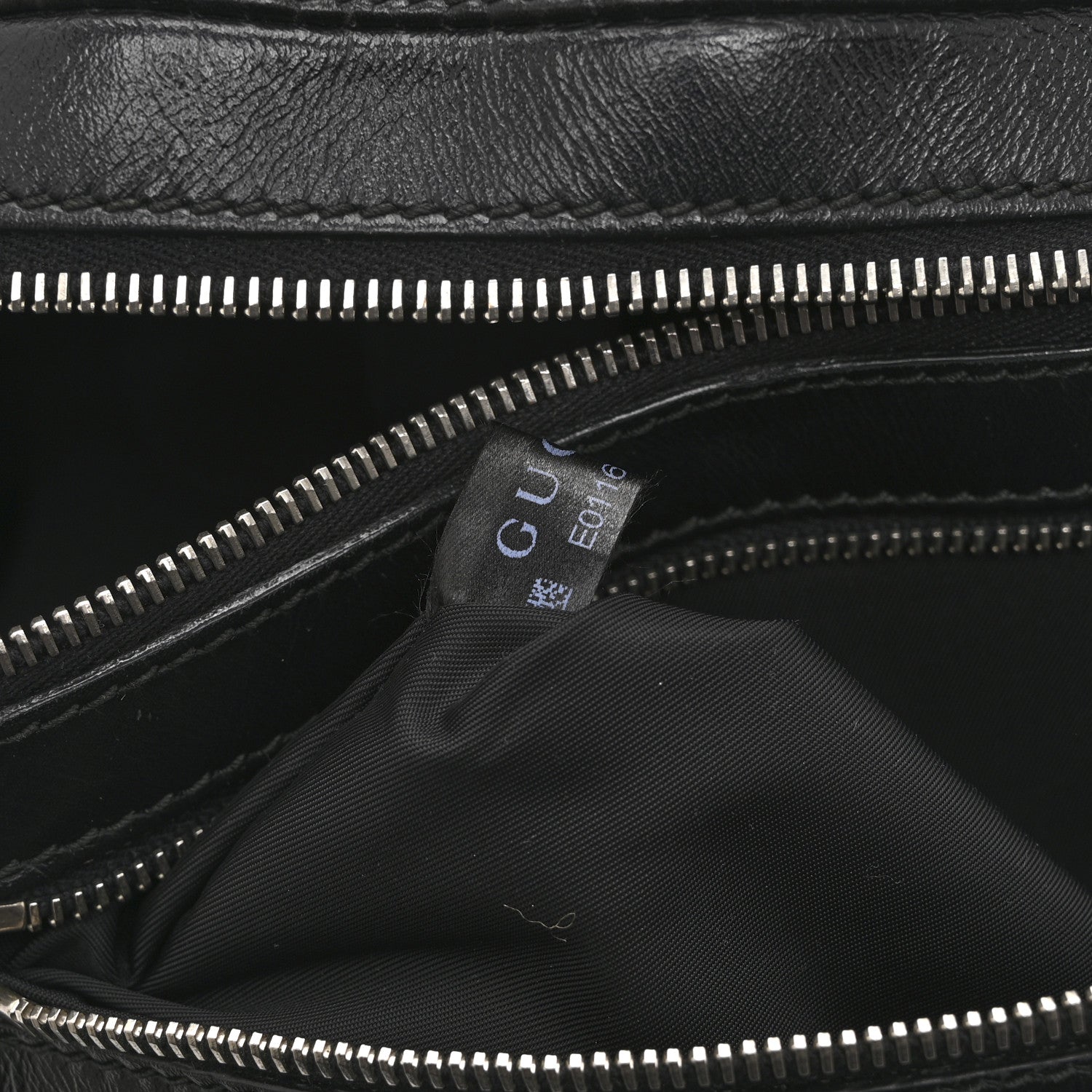 Guccissima Web Belt Bag Black