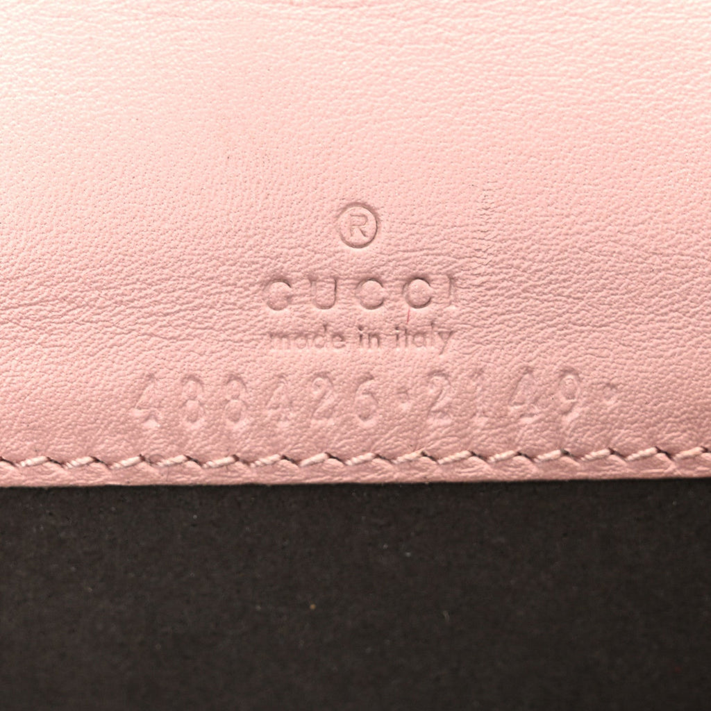 Calfskin Matelasse GG Marmont Mini Bag  Perfect Pink