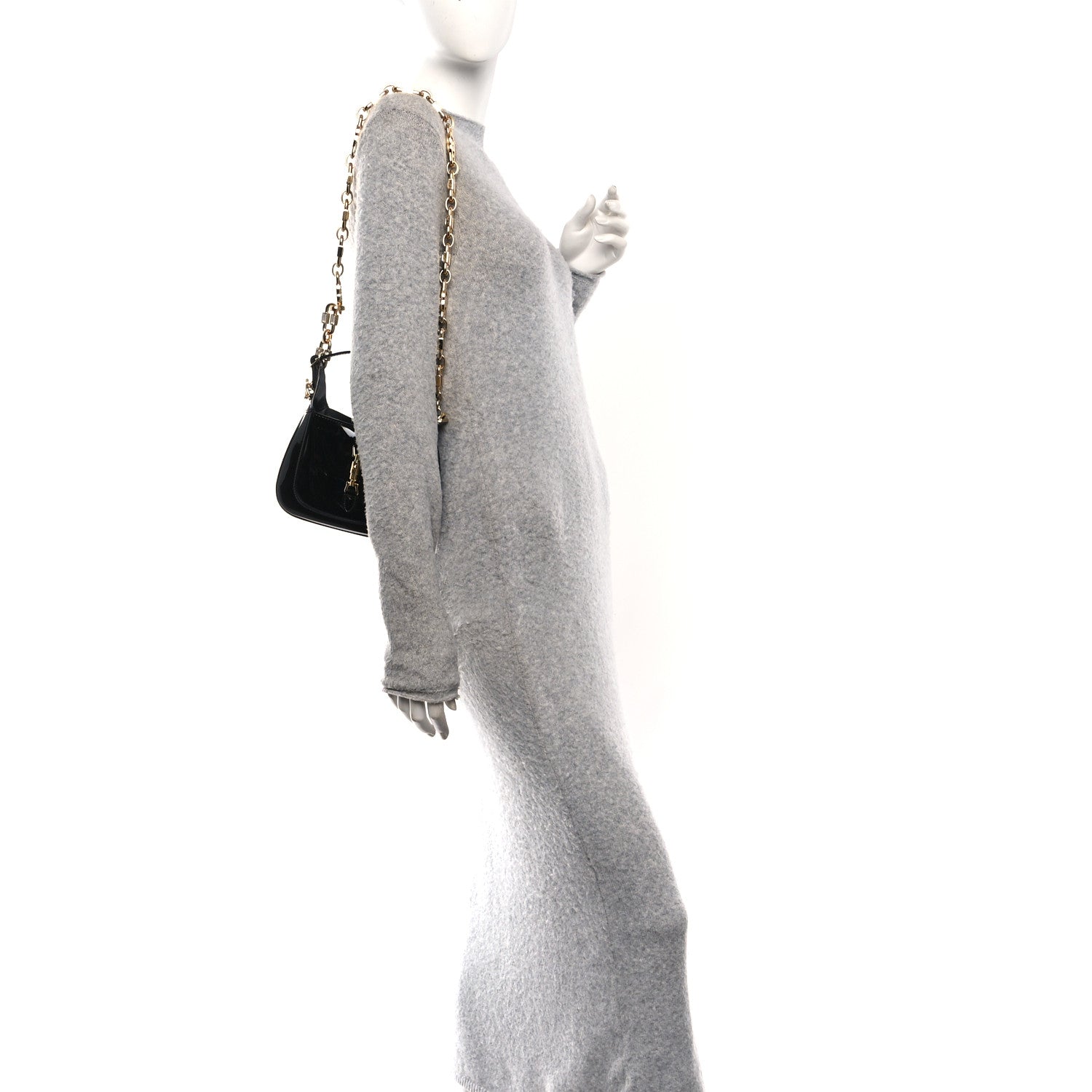 Patent Mini Jackie 1961 Crystal Hobo Black