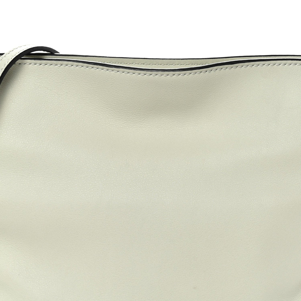 Calfskin Mini Flamenco Knot Clutch Light Celadon