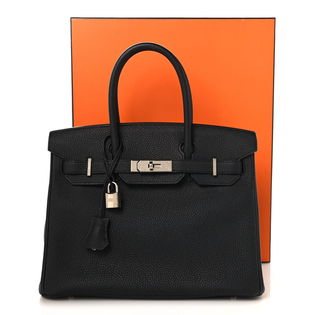 Togo Birkin 30 Black