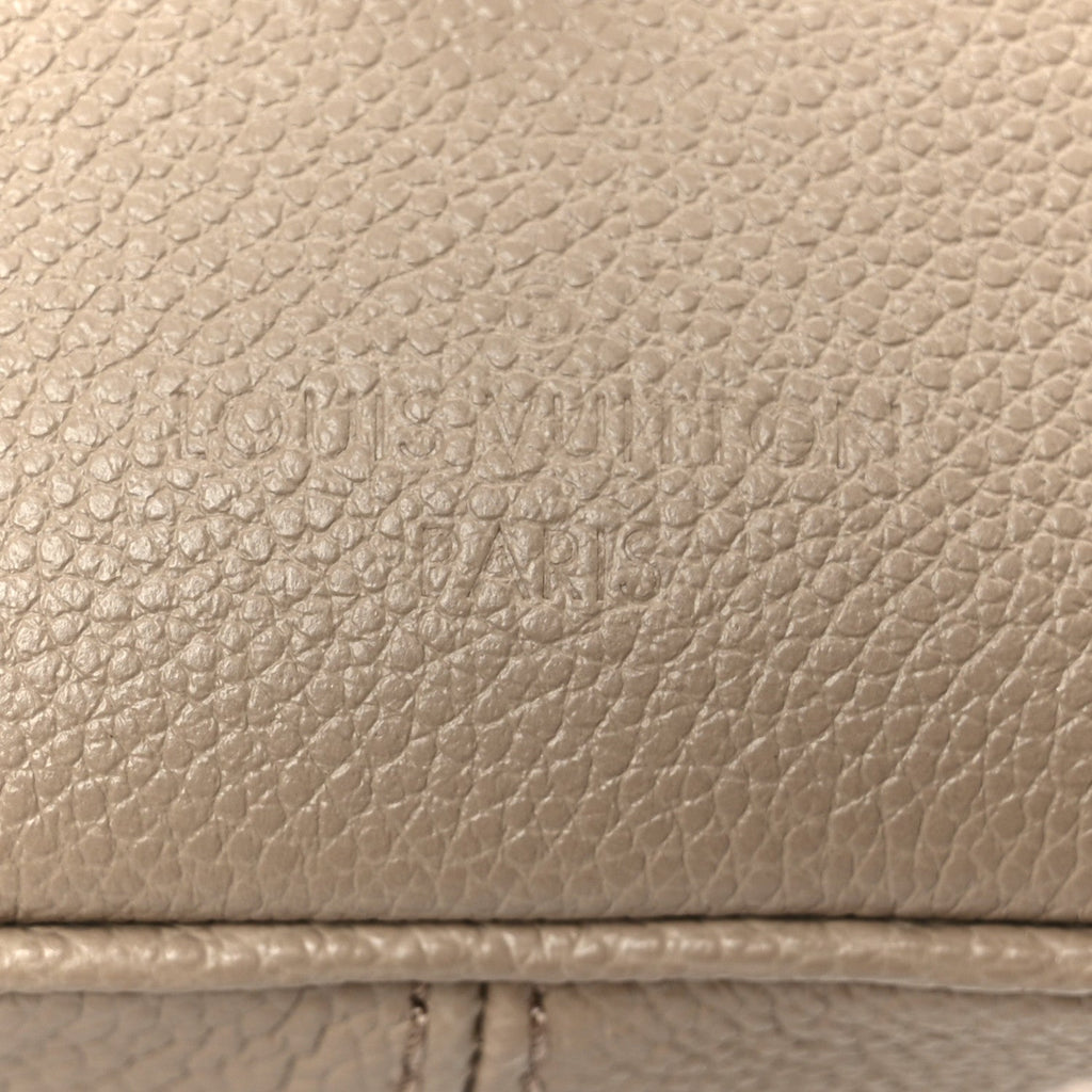 Empreinte Monogram Giant Speedy Bandouliere 20 Creme Beige