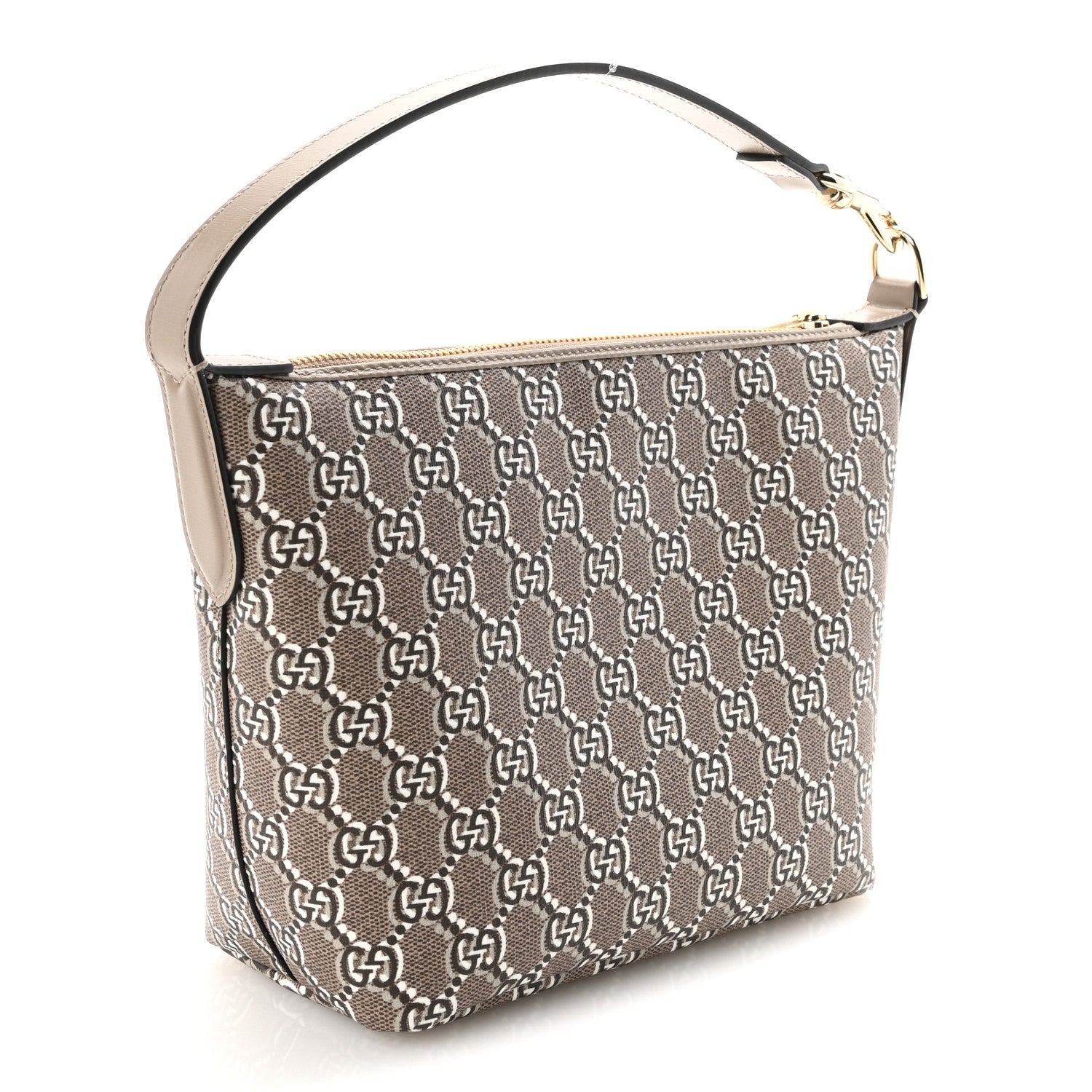 GG Shadow Monogram Super Mini Ophidia Shoulder Bag Taupe