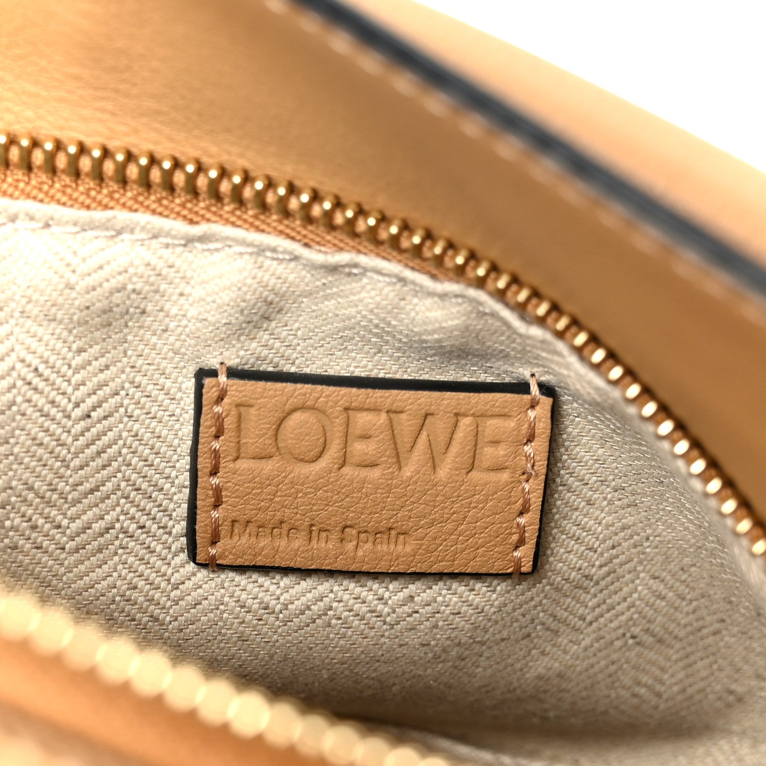 Calfskin Small Puzzle Bag Dune Warm Desert