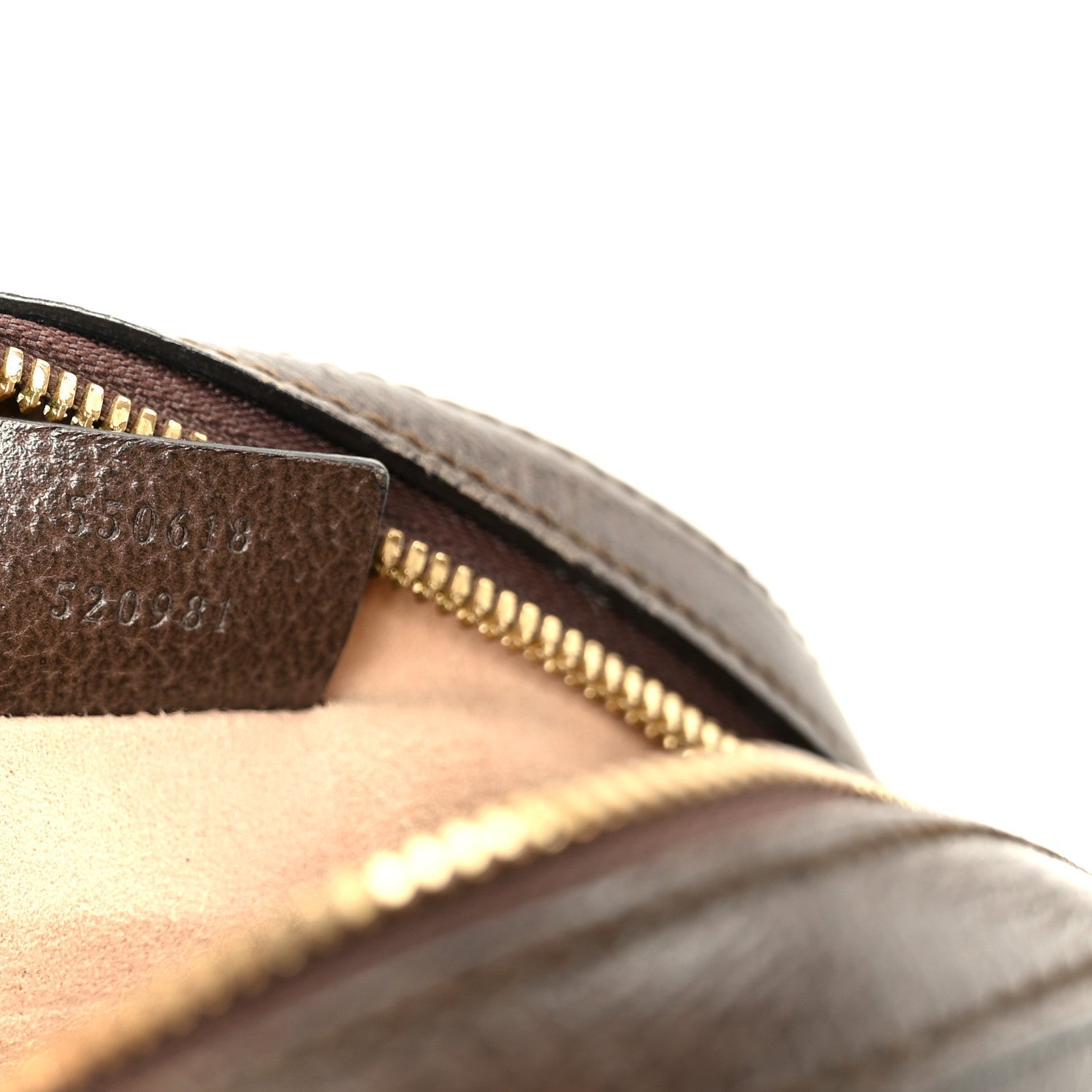 GG Supreme Monogram Web Mini Ophidia Round Shoulder Bag Brown