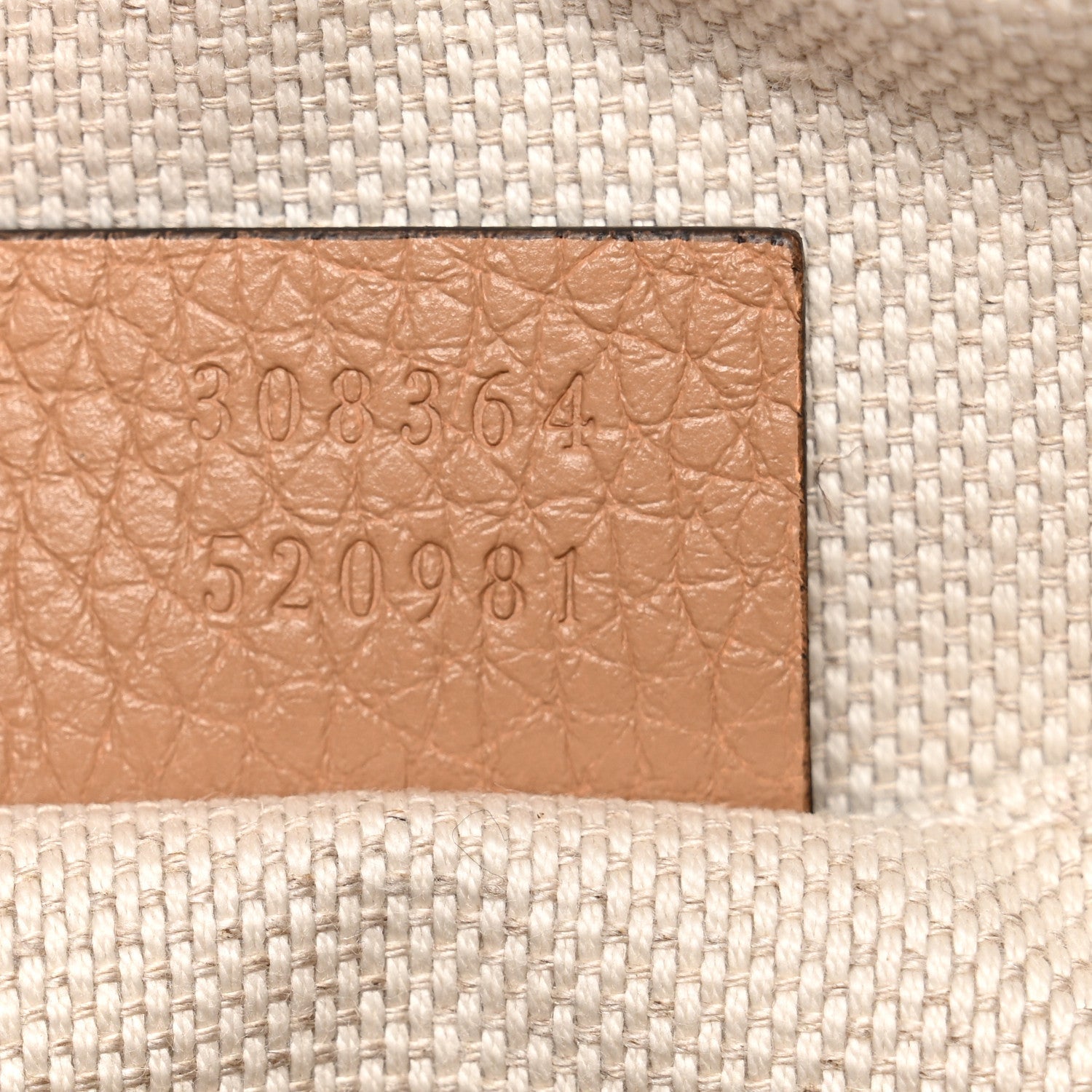 Pebbled Calfskin Small Soho Disco Bag Camelia