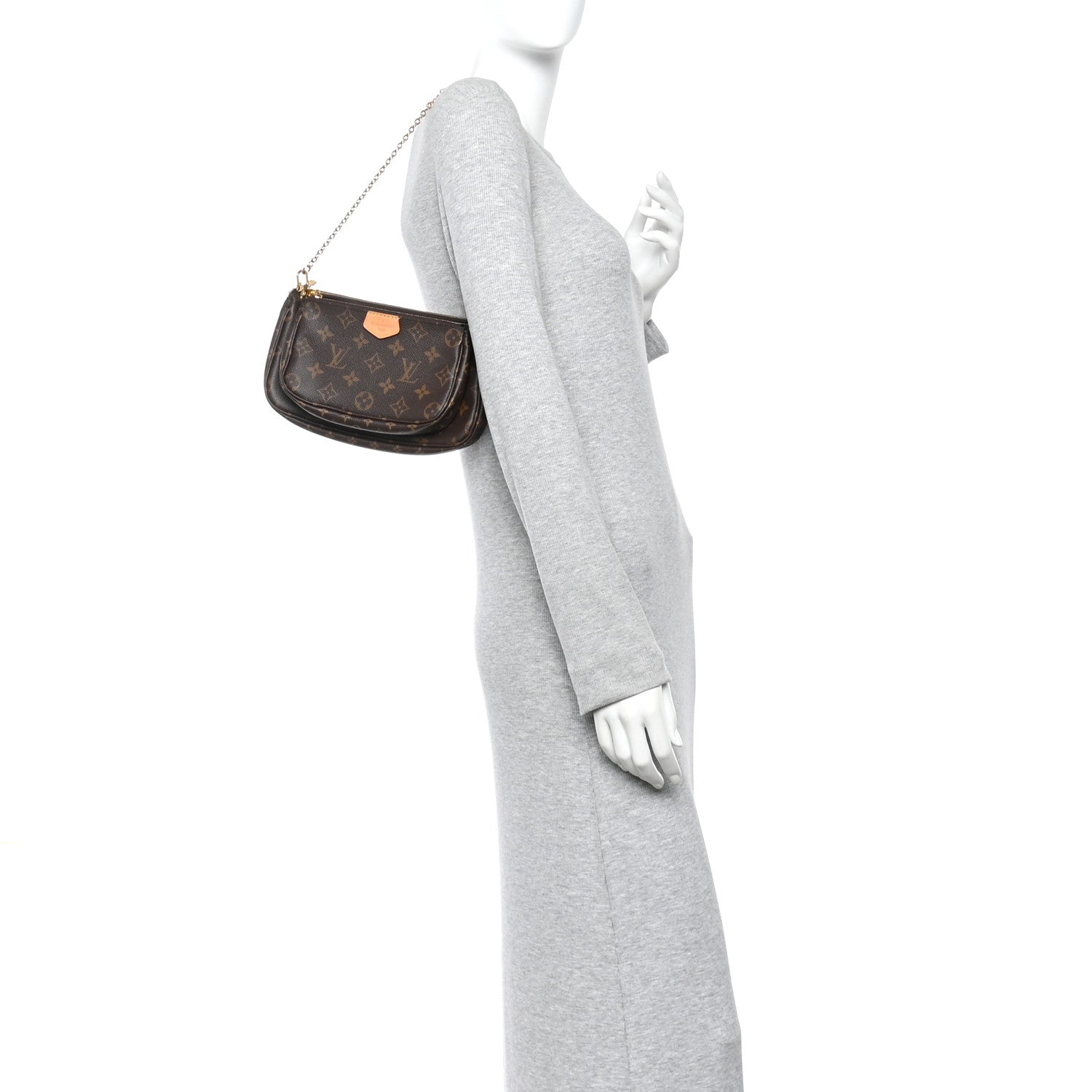Monogram Multi Pochette Accessories Kaki