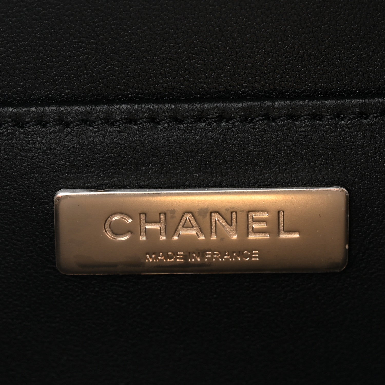 Lambskin Quilted Coco Click Bag Black
