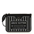 Calfskin Neverfull Inside Out MM Pochette Black