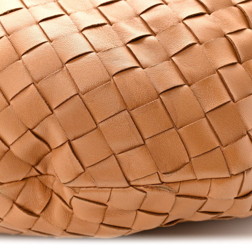 Nappa Intrecciato Small Jodie Caramel