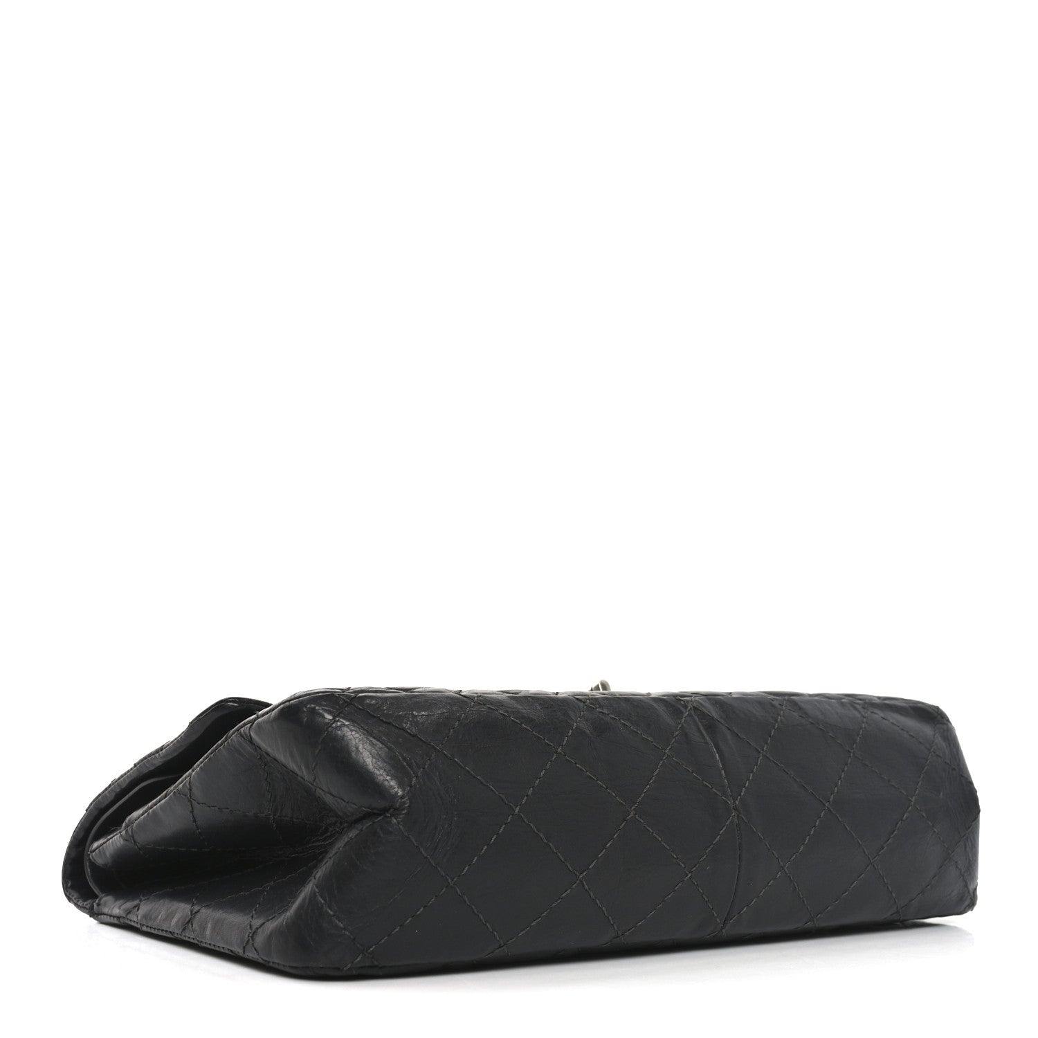 Aged Calfskin Quilted 2.55 Reissue 226 Flap Grey
