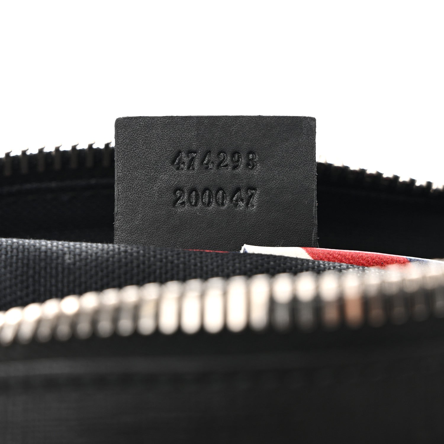 GG Supreme Monogram Night Courrier Belt Bag Black Multicolor