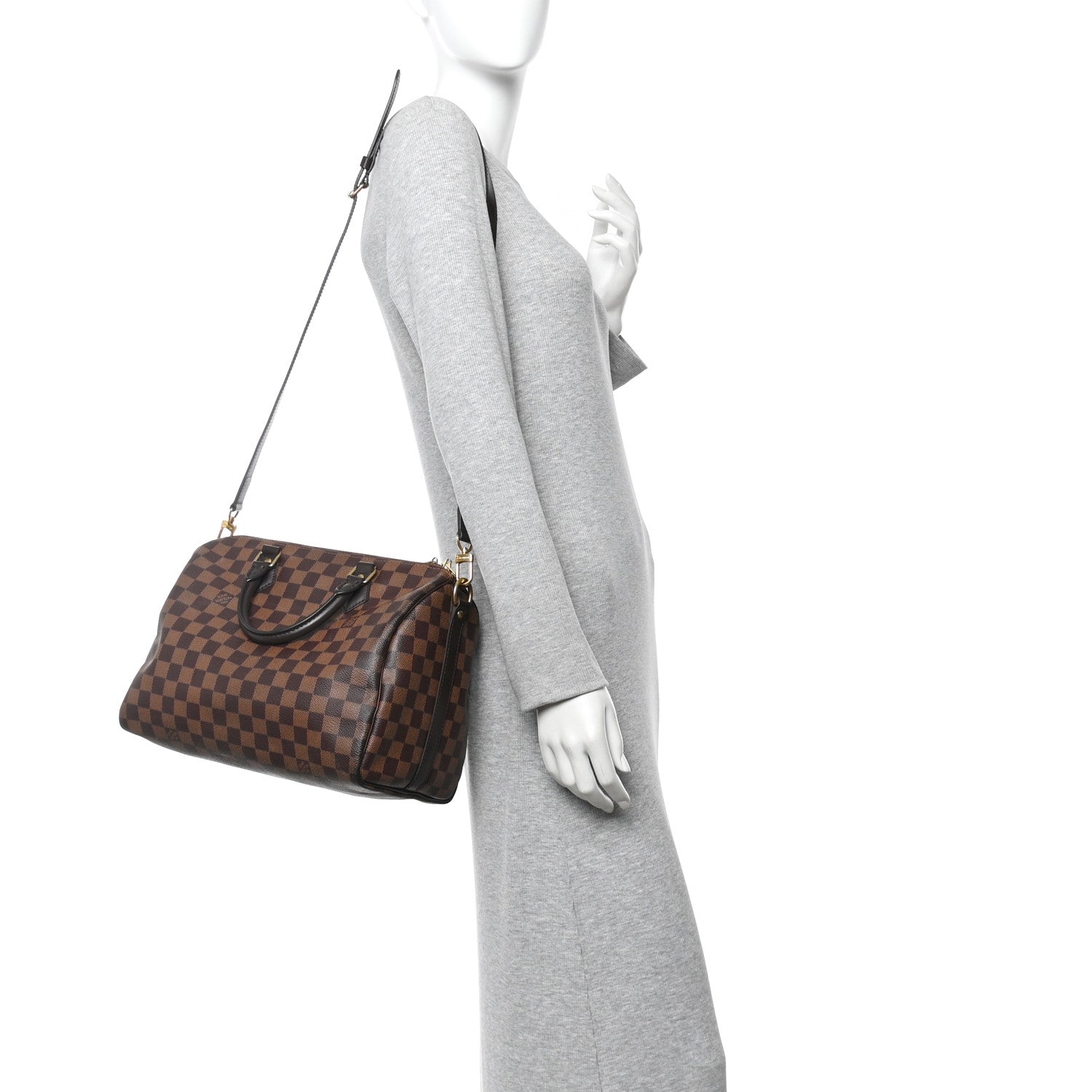 Damier Ebene Speedy Bandouliere 30