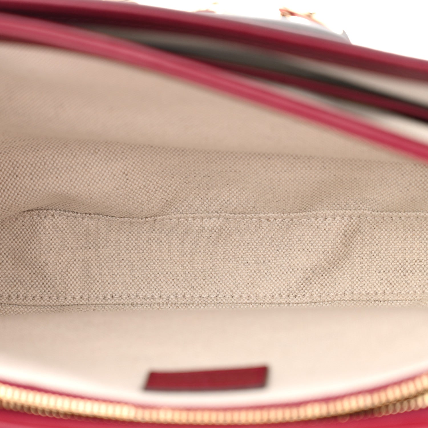 GG Supreme Monogram Horsebit 1955 Soft Small Shoulder Bag Beige Ebony Rosso Ancora