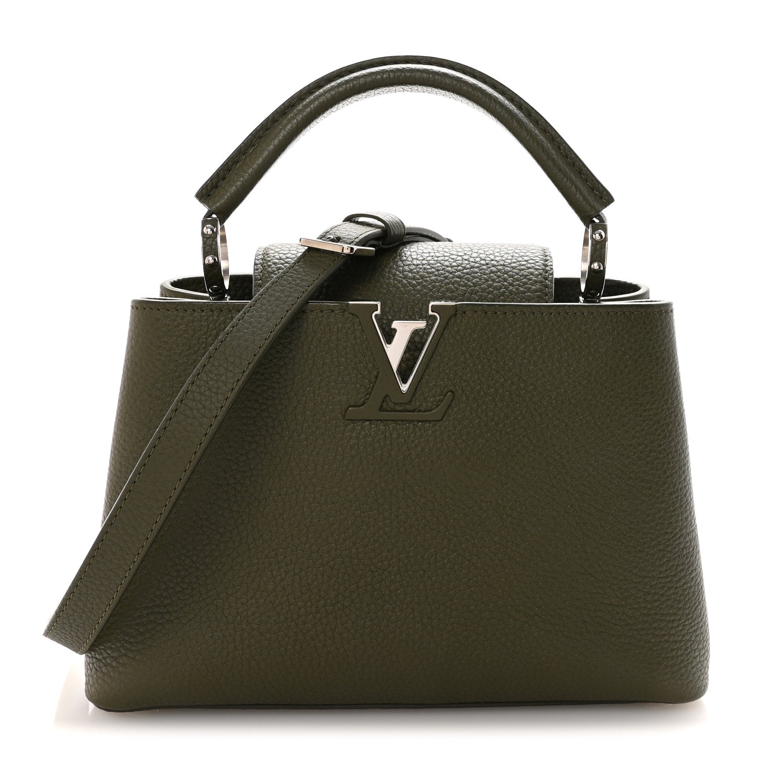 Taurillon Capucines BB Khaki