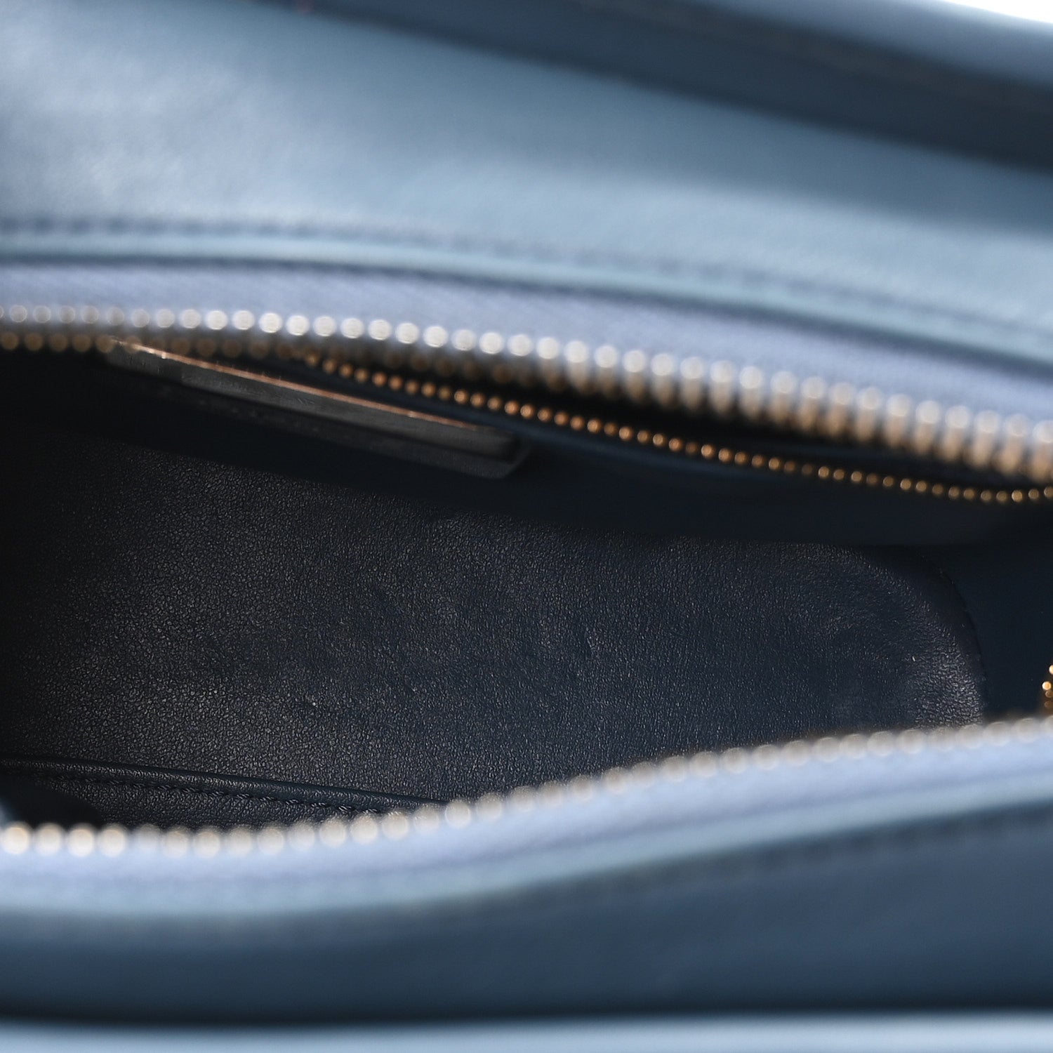 Snakeskin Small Gabrielle Hobo Blue