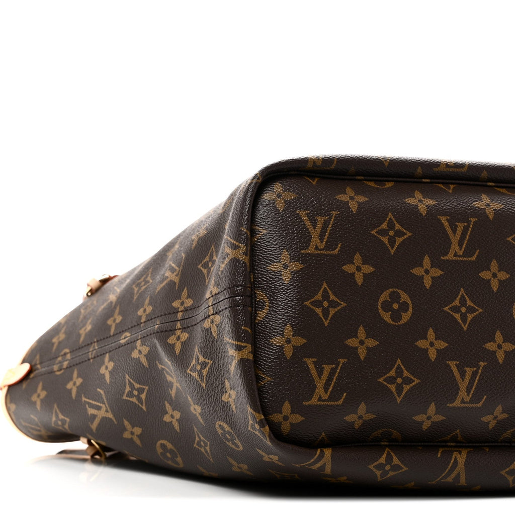 Monogram Inside Out Neverfull Bandouliere MM Rouge Sari