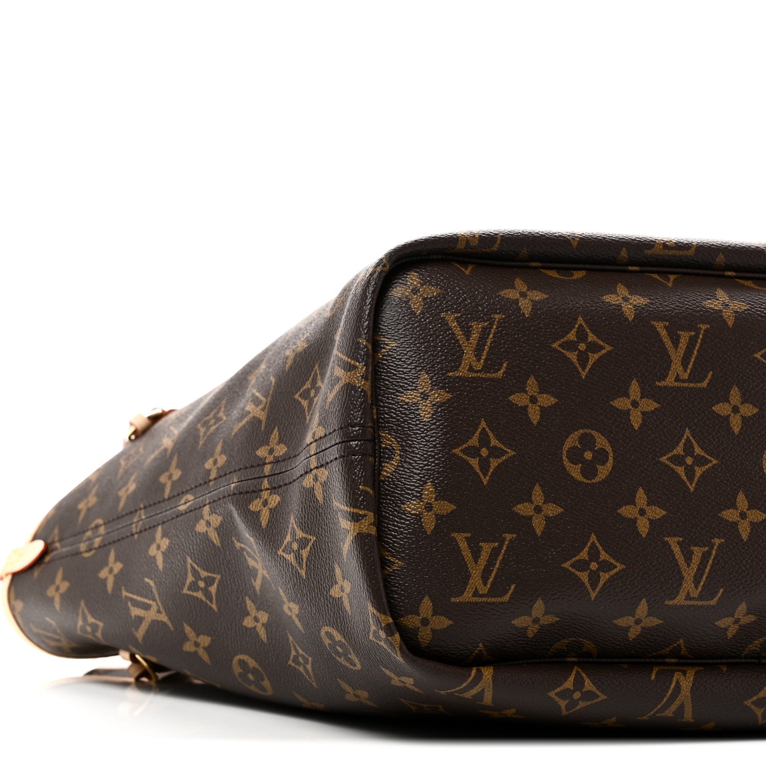Monogram Inside Out Neverfull Bandouliere MM Rouge Sari