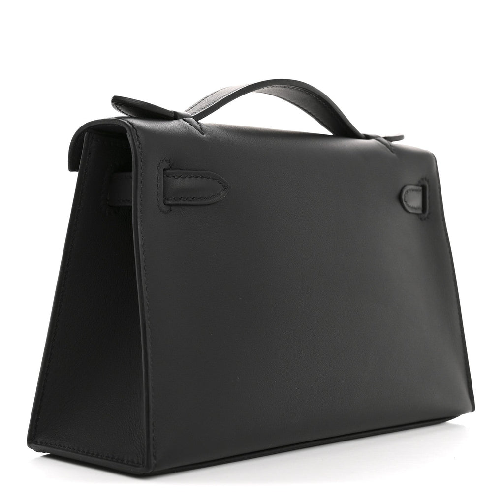 Swift Kelly Pochette Clutch Black