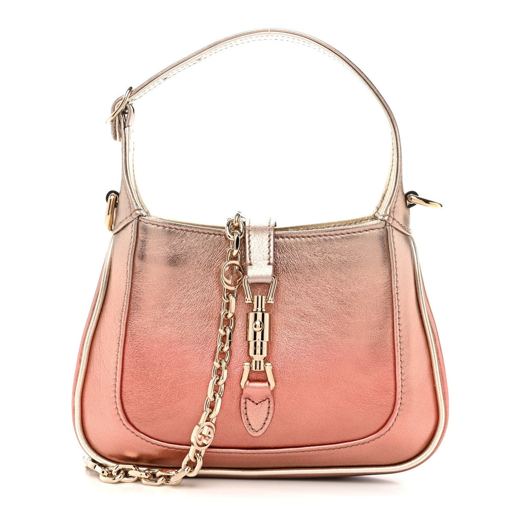 Metallic Faded Nappa Mini Jackie 1961 Copper