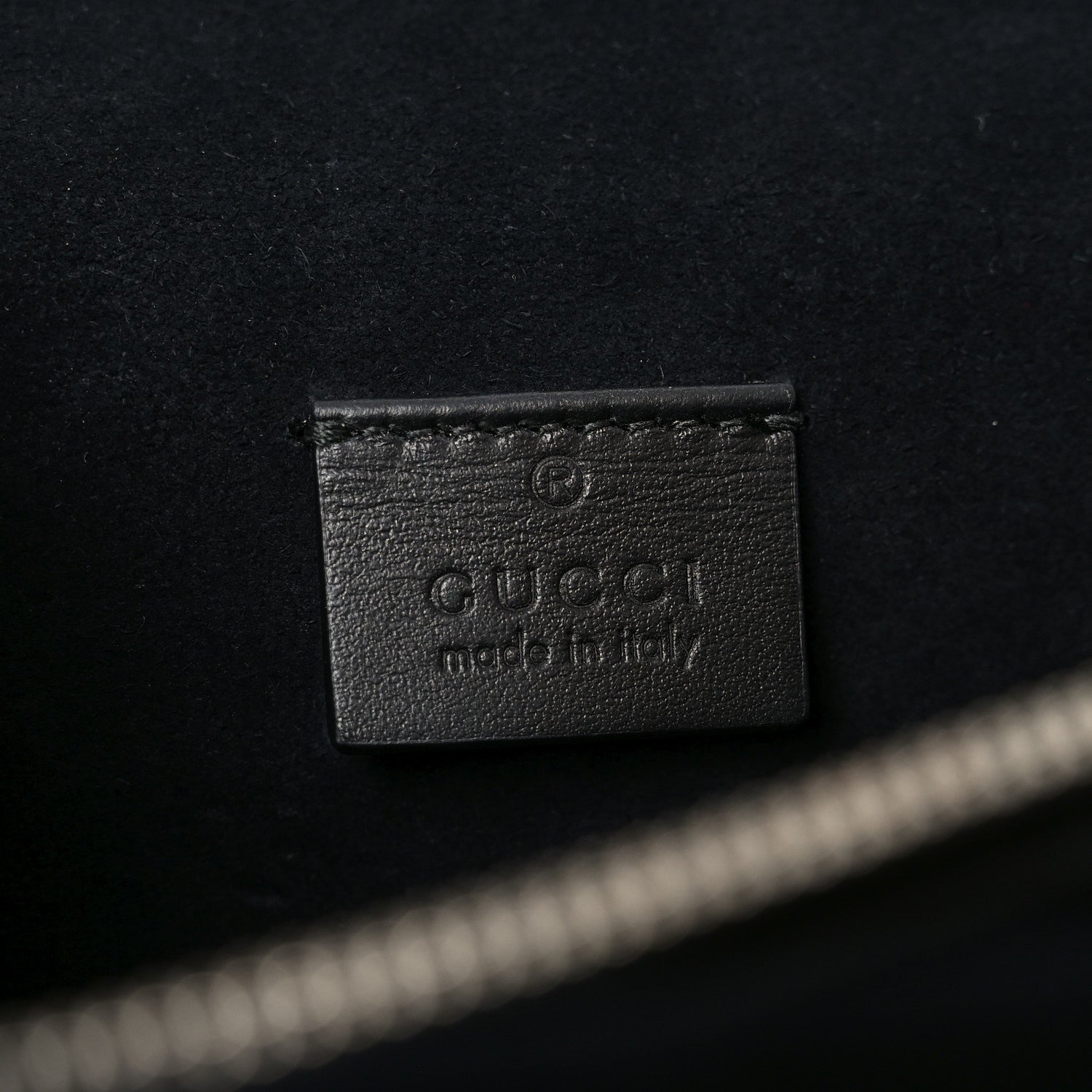 GG Supreme Monogram Small Dionysus Shoulder Bag Black