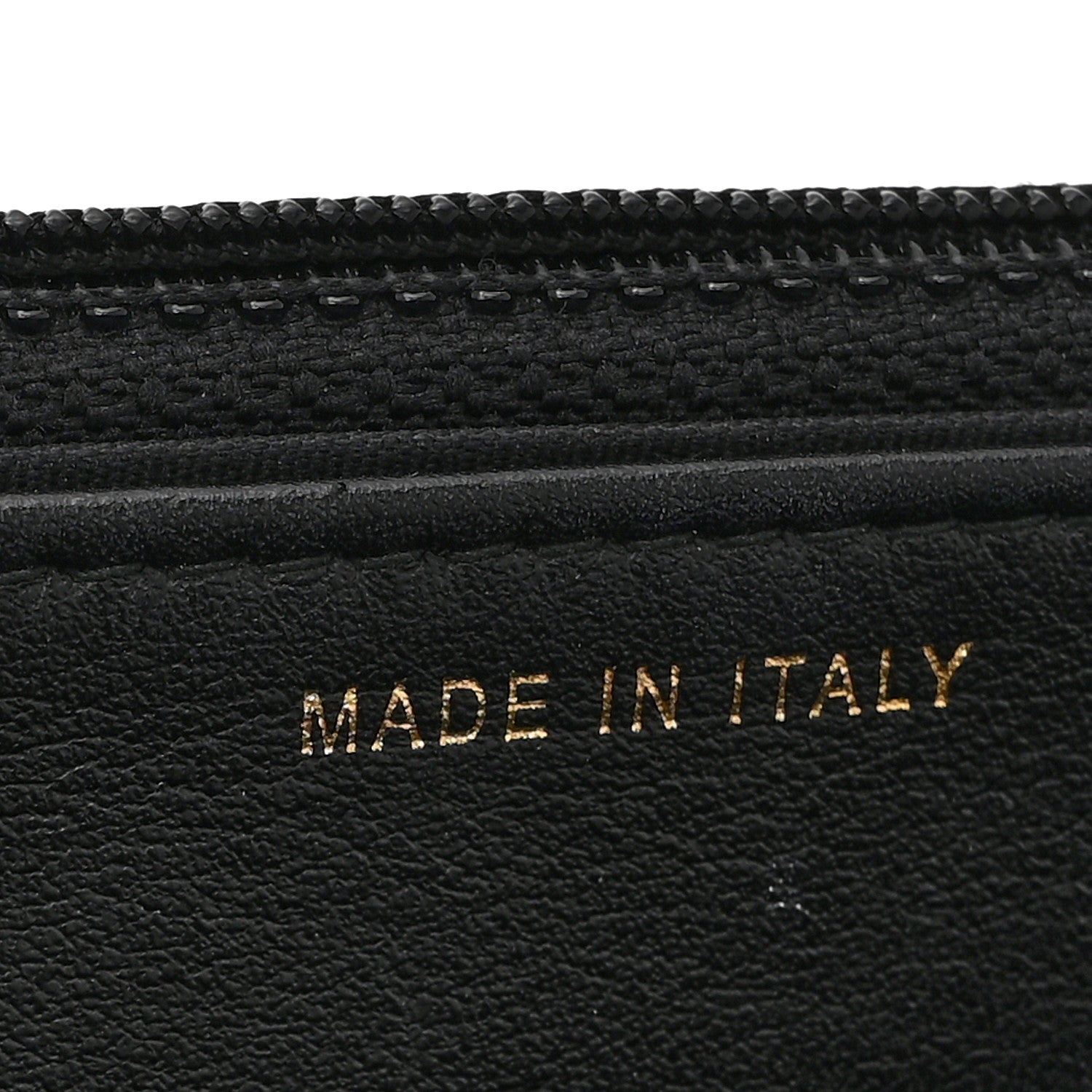 Caviar Quilted CC Filigree Wallet On Chain WOC Black