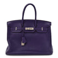 Taurillon Clemence Birkin 35 Iris
