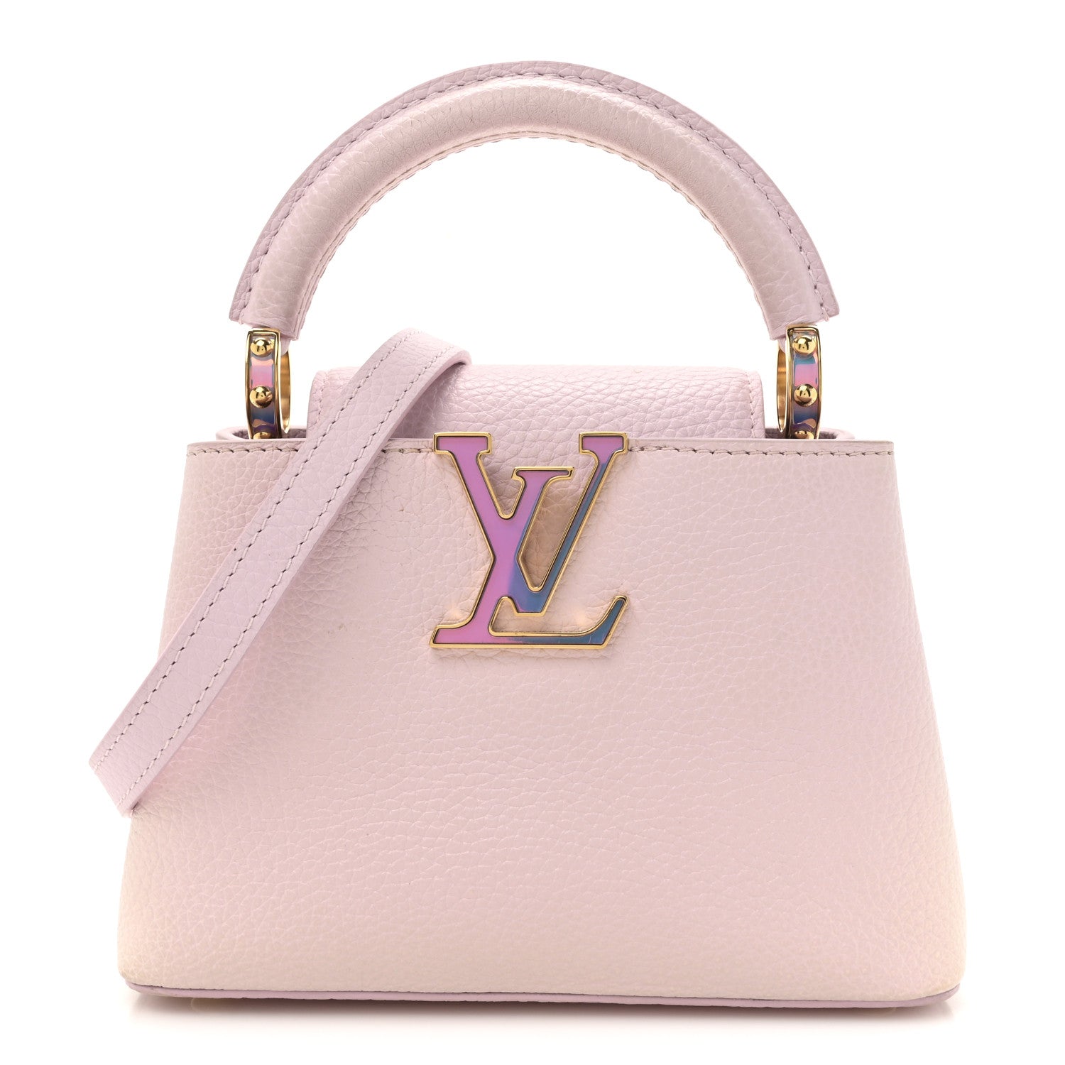 Taurillon LV Ski Capucines Mini Pearly Lilac