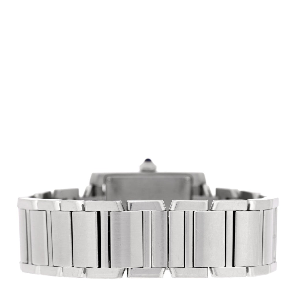 Stainless Steel 25mm Tank Francaise Quartz Watch