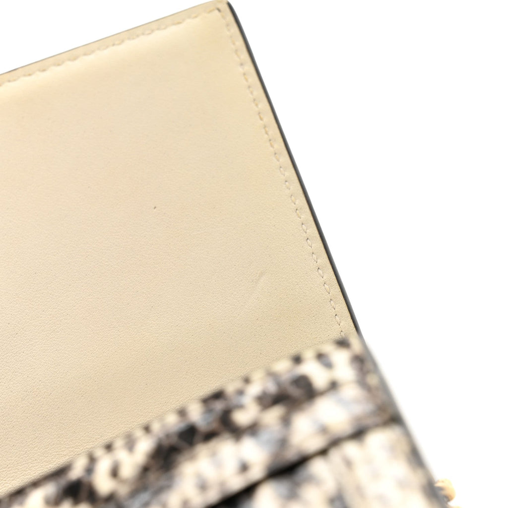 Snakeskin GG Ophidia Wallet On Chain Roccia