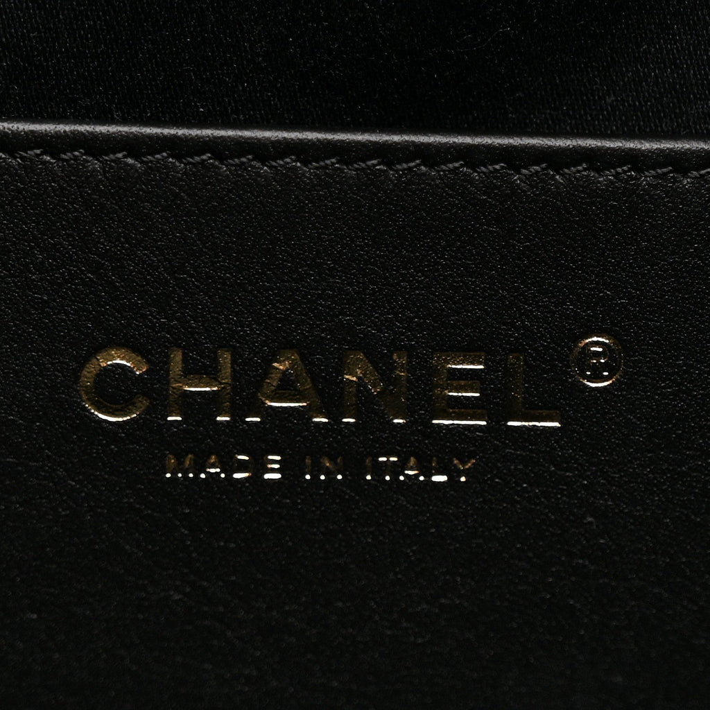 Caviar Quilted Small Chanel 25 Handbag Black