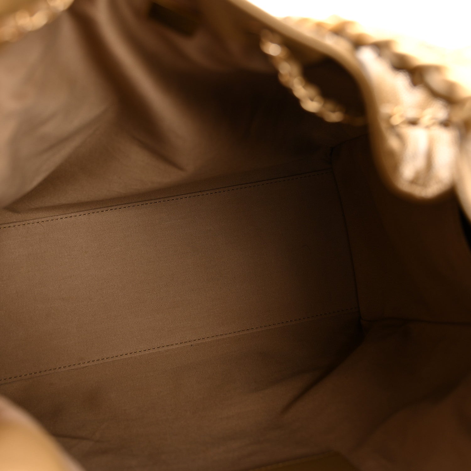 Caviar Quilted Medium Chanel 25 Handbag Dark Beige