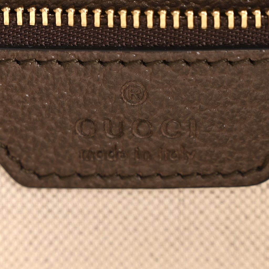 GG Supreme Monogram Web Geometric Small Jackie 1961 Beige Multicolor Brown Sugar